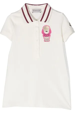 Moncler Logo-patch short-sleeve dress