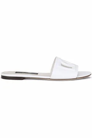 Dolce & Gabbana DG Logo leather sandals