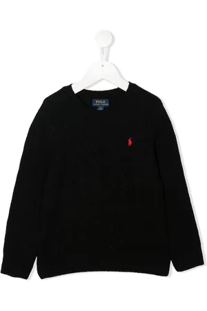 Ralph Lauren Polo Pony cable-knit jumper