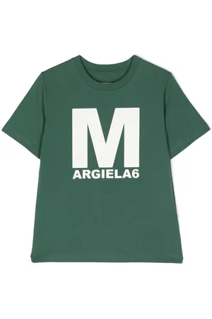 Maison Margiela Logo text graphic cotton T-shirt
