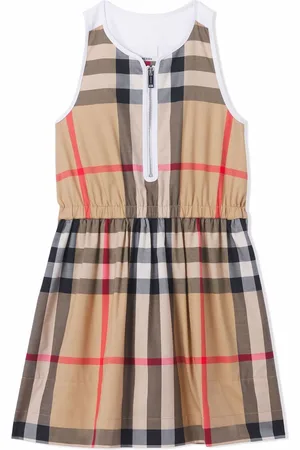 Burberry Sleeveless check dress