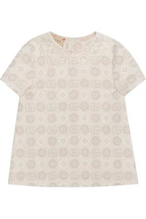 Gucci Double-G-logo denim dress