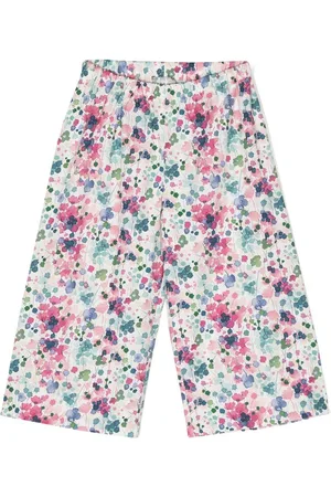 Il gufo Abstract-print wide-leg trousers