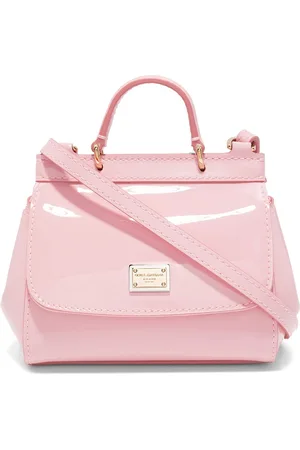 Dolce & Gabbana Mini Sicily patent leather top-handle bag