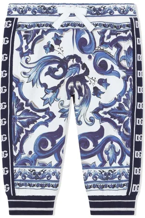 Dolce & Gabbana Majolica-print track pants