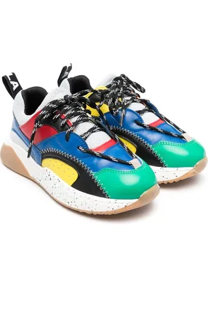 Stella McCartney Panelled lace-up sneakers
