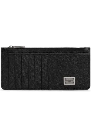 Dolce & Gabbana Logo-tag vertical card holder