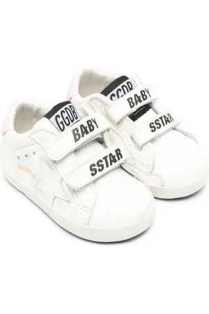Golden Goose Baby School leather sneakers