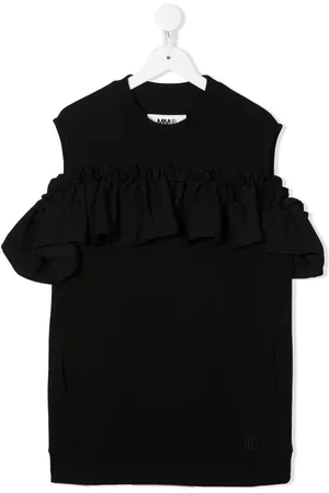 Maison Margiela Off-shoulder sweatshirt dress