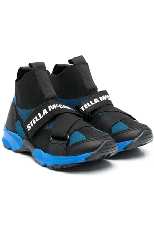 Stella McCartney Logo-tape high-top sneakers