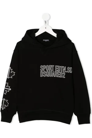 Dsquared2 Logo-print fleece hoodie