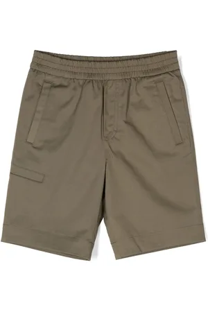 Moncler Logo-patch cotton shorts