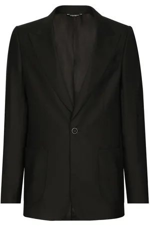 Dolce & Gabbana Portofino single-breasted wool-silk blazer