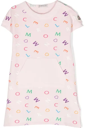 Moncler Logo-print stretch-cotton T-shirt dress