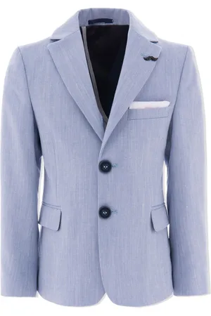 M. Moustache Twill tailored blazer