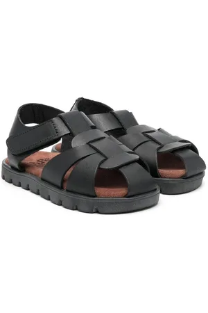 PèPè Closed-toe vegetal leather sandals