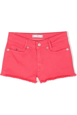 Tommy Hilfiger Frayed-hem denim shorts