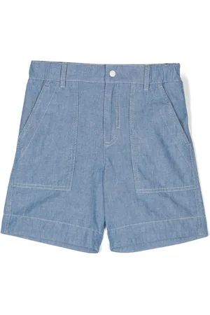 Moncler Logo-patch cotton shorts