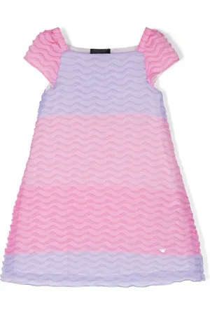 Emporio Armani A-line short-sleeve dress