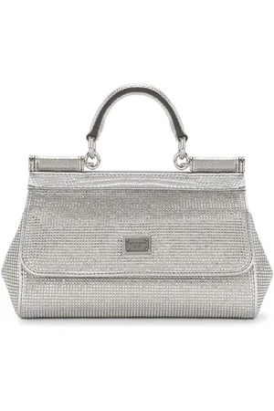 Dolce & Gabbana KIM DOLCE&GABBANA small Sicily satin top-handle bag
