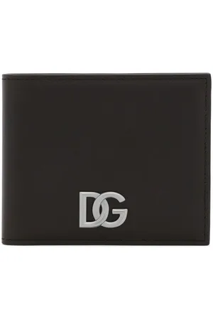 Dolce & Gabbana DG-logo leather bifold wallet