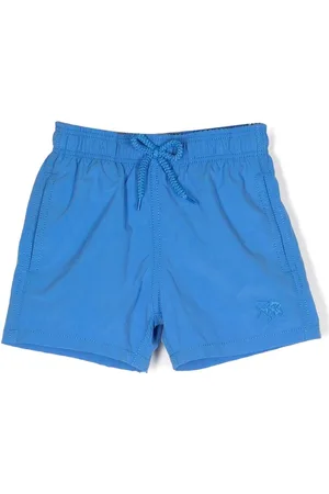 Vilebrequin Embroidered-logo drawstring swim shorts