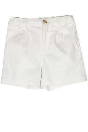 BONPOINT Logo-patch chino shorts