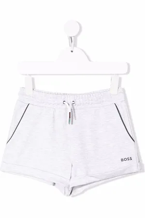 HUGO BOSS Logo-print drawstring shorts