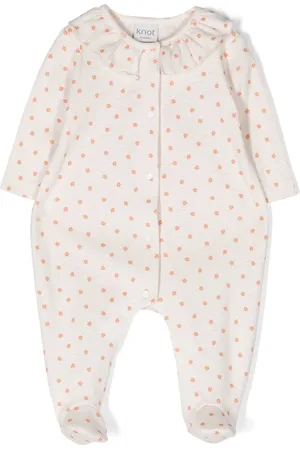 KNOT Aurora floral-print cotton pajamas