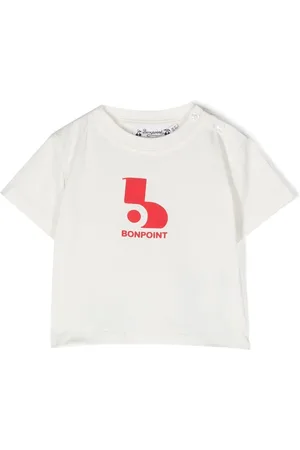 BONPOINT Logo-print short-sleeve T-shirt