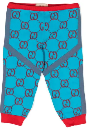 Gucci Double G-logo knit leggings
