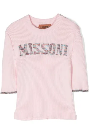 Missoni Logo-print knitted top