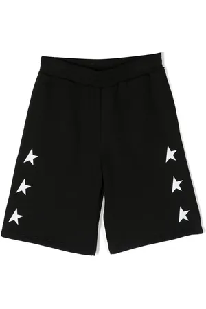 Golden Goose Logo-print wide-leg shorts
