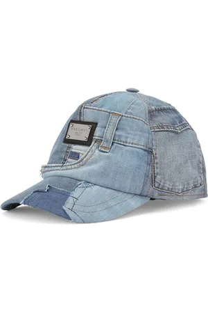 Dolce & Gabbana Logo-tag denim baseball cap