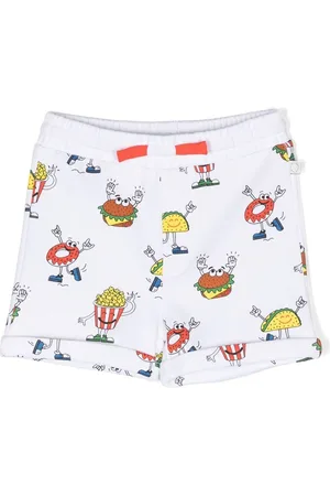 Stella McCartney Graphic-print track shorts