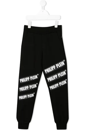 Philipp Plein Contrast logo track pants