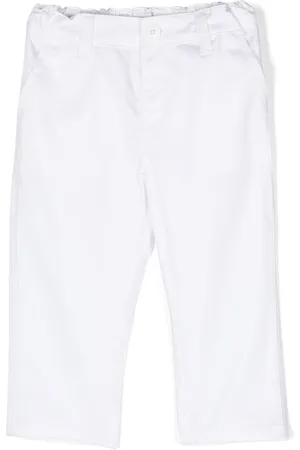 Emporio Armani Logo-plaque trousers