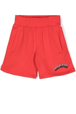 Neil Barrett Logo-print track shorts