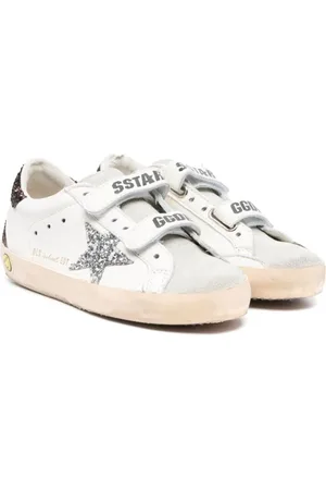 Golden Goose Old School touch-strap sneakers