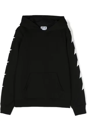 Golden Goose Star-print cotton-blend hoodie