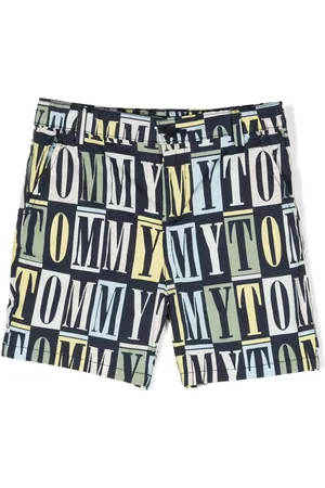 Tommy Hilfiger Logo-print cotton shorts