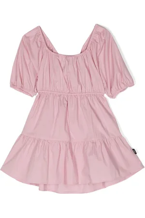 Aspesi Puff-sleeve fluted dress