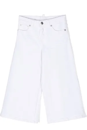 Dsquared2 Wide-leg cotton trousers