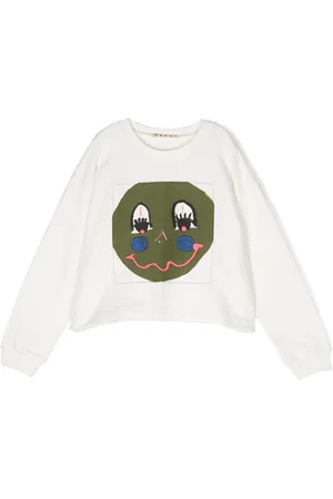 Marni Graphic-print long-sleeve sweatshirt