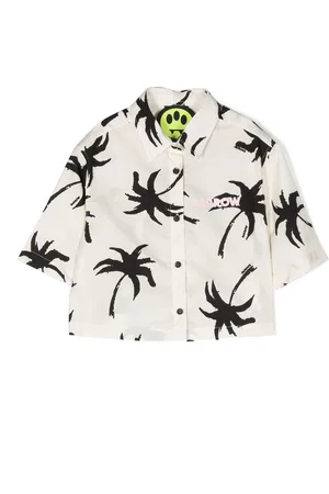 BARROW Chest logo-print shirt