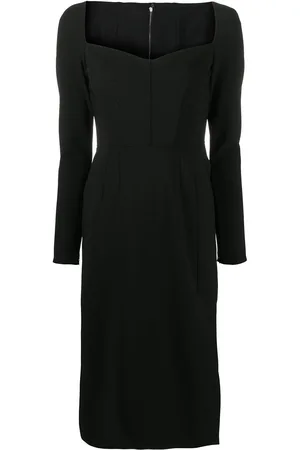 Dolce & Gabbana Sweetheart-neck sheath dress