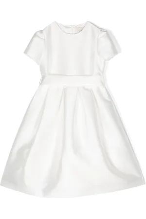 Il gufo Bow-detail short-sleeved dress