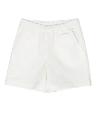DOUUOD KIDS Stretch-cotton elasticated shorts