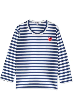 Comme des Garçons Stripe-print cotton T-Shirt