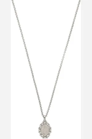 Dolce & Gabbana Crystal-embellished pendant necklace